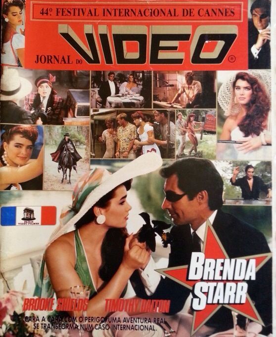JORNAL DO VIDEO magazine side cover  May 1991