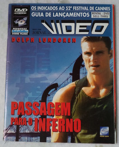 JORNAL DO VIDEO magazine side cover Issue 174 May 1999