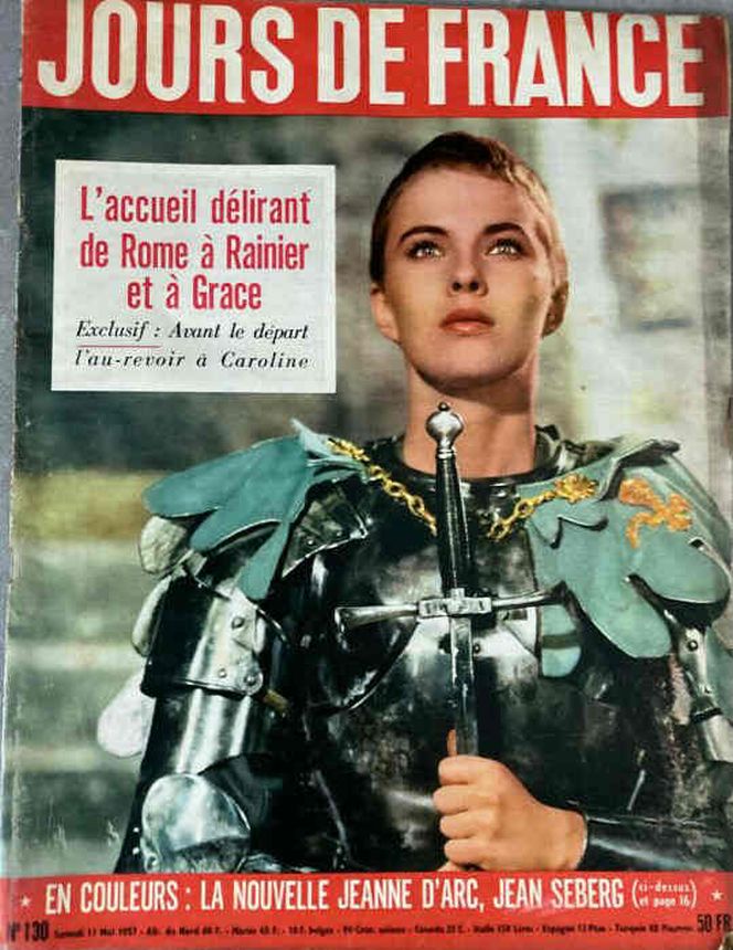 JOURS DE FRANCE magazine side cover Issue 130 11 May 1957