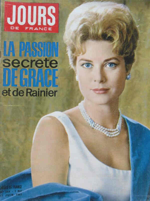 JOURS DE FRANCE magazine side cover Issue 344 17 June 1961