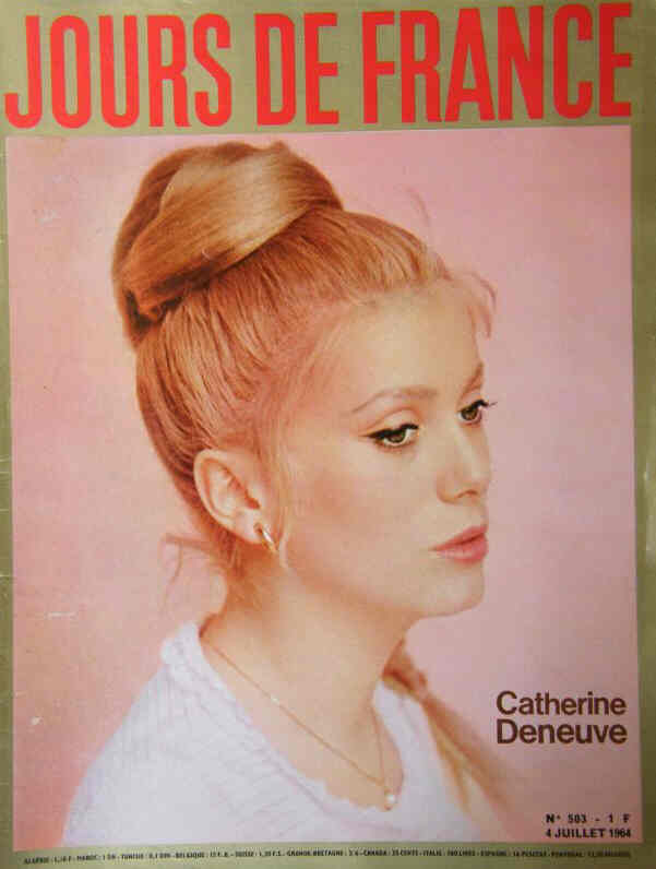 JOURS DE FRANCE magazine side cover Issue 503 4 July 1964