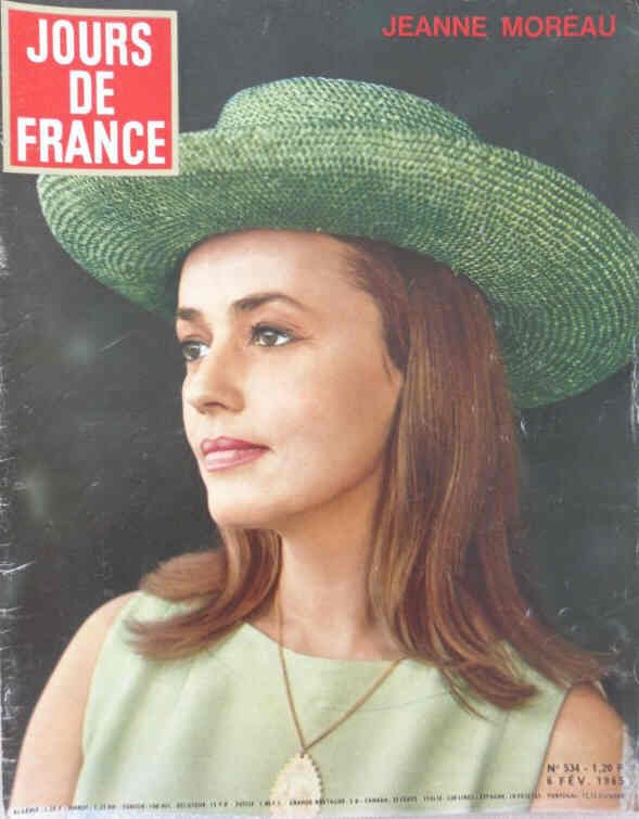 JOURS DE FRANCE magazine side cover Issue 534 6 February 1965