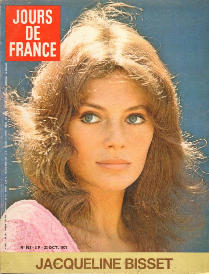 JOURS DE FRANCE magazine side cover Issue 983 23 October 1973