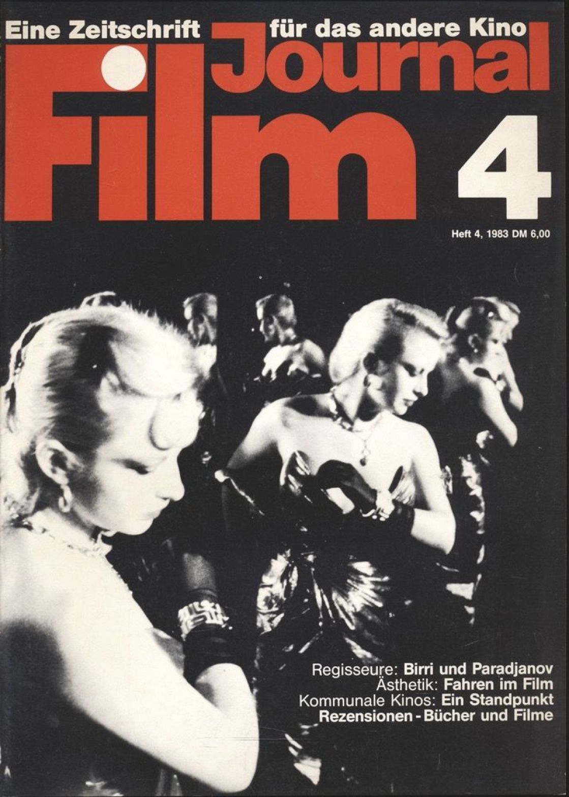 JOURNAL FILM magazine side cover Issue 4   1983
