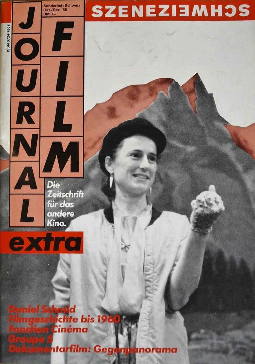 JOURNAL FILM magazine side cover  Special October/December 1988