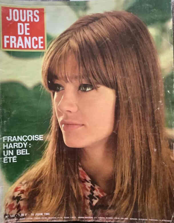 JOURS DE FRANCE magazine side cover Issue 553 19 June 1965