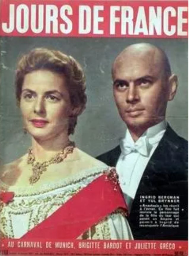 JOURS DE FRANCE magazine side cover Issue 118 16 February 1957