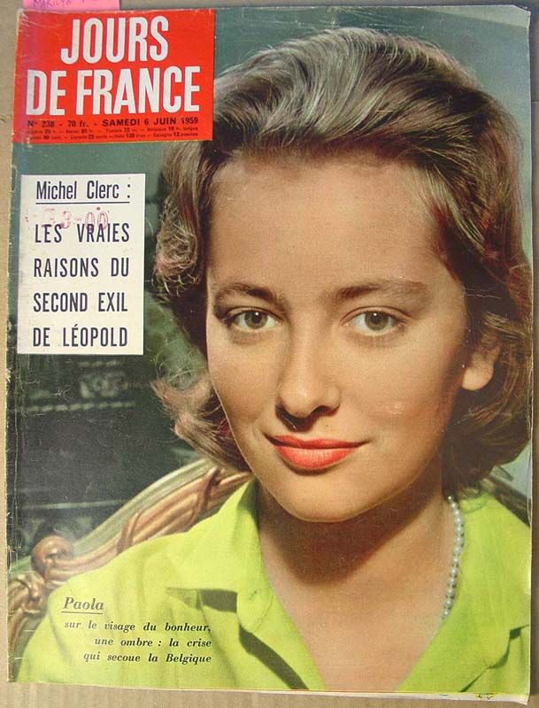 JOURS DE FRANCE magazine side cover Issue 238 6 June 1959