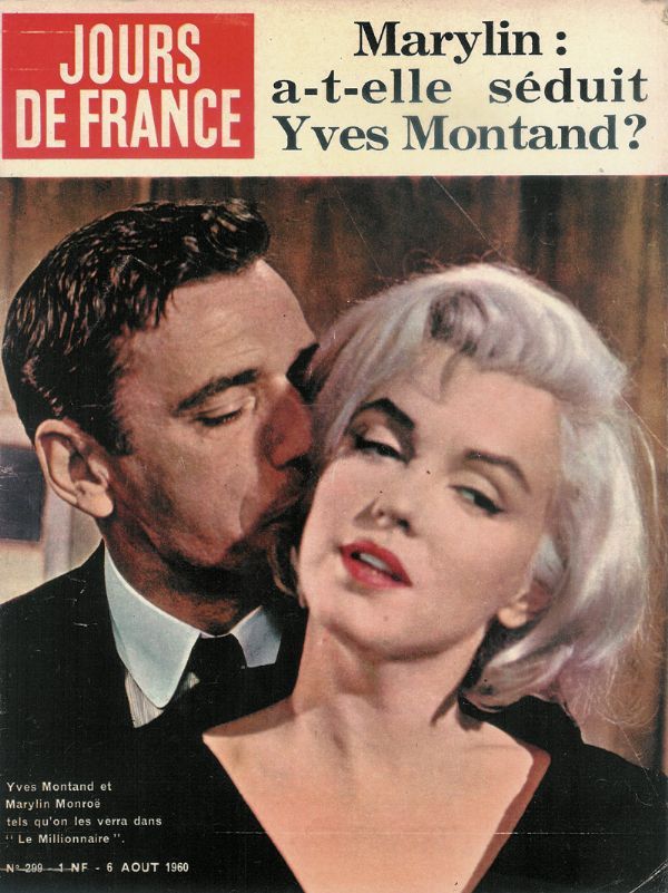 JOURS DE FRANCE magazine side cover Issue 299 6 August 1960