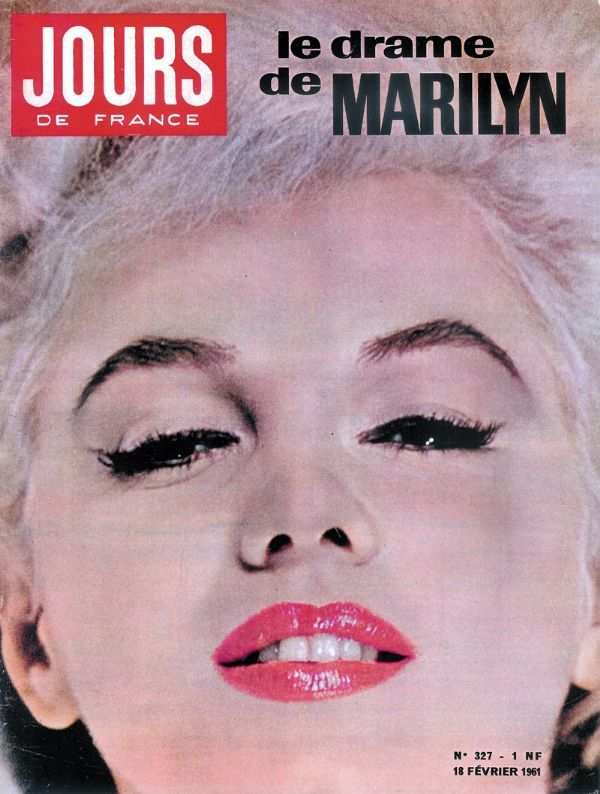 JOURS DE FRANCE magazine side cover Issue 327 18 February 1961