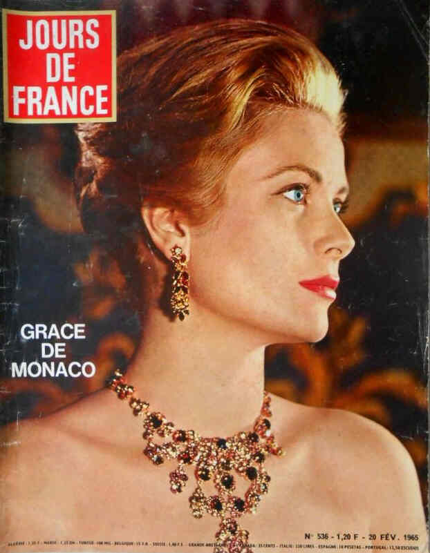 JOURS DE FRANCE magazine side cover Issue 536 20 February 1965