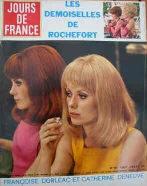 JOURS DE FRANCE magazine side cover Issue 642 4 March 1967