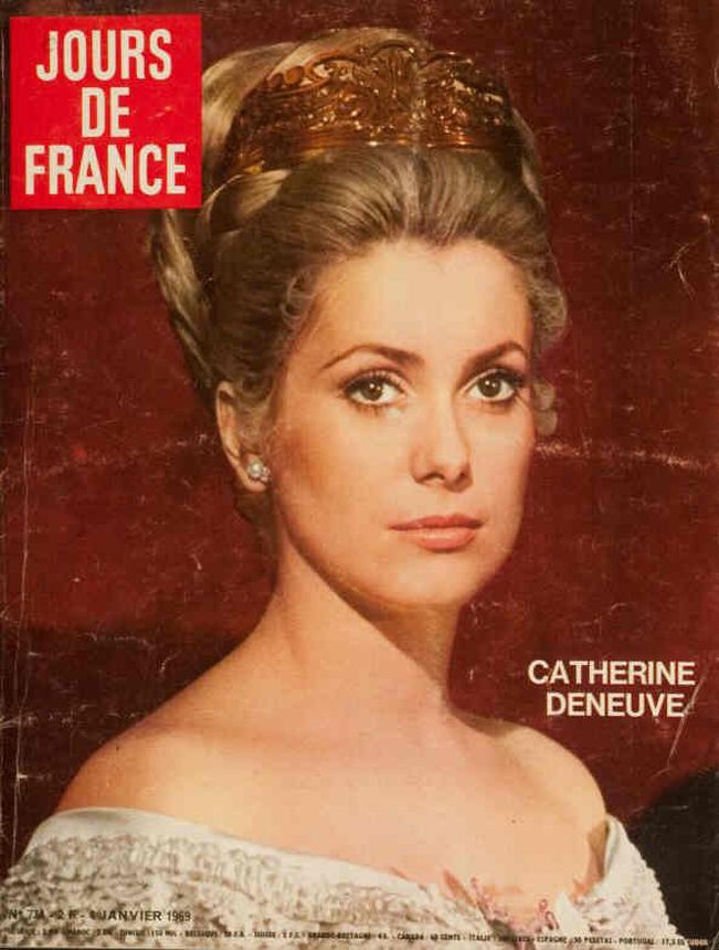 JOURS DE FRANCE magazine side cover Issue 734 4 January 1969