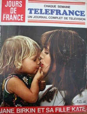 JOURS DE FRANCE magazine side cover Issue 773 2 October 1969