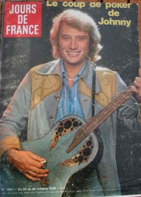 JOURS DE FRANCE magazine side cover Issue 1294 20 October 1979