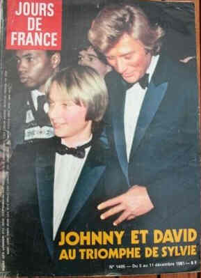 JOURS DE FRANCE magazine side cover Issue 1405 5 December 1981