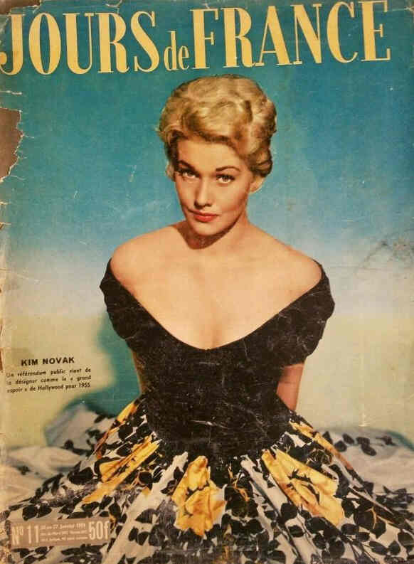 JOURS DE FRANCE magazine side cover Issue 11 20 January 1955
