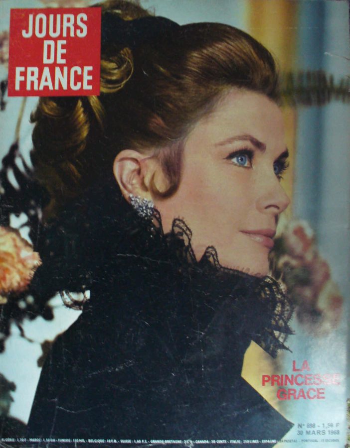 JOURS DE FRANCE magazine side cover Issue 698 30 March 1968