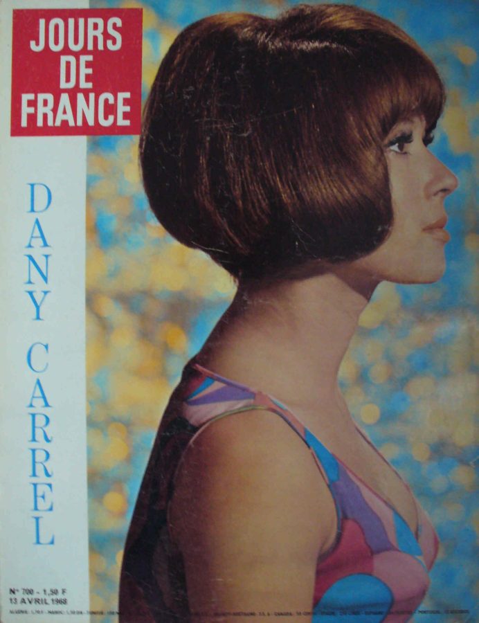 JOURS DE FRANCE magazine side cover Issue 700 13 April 1968