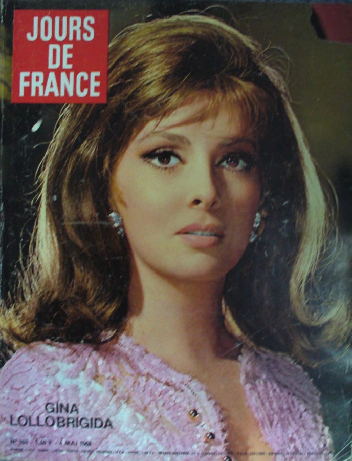 JOURS DE FRANCE magazine side cover Issue 703 4 May 1968