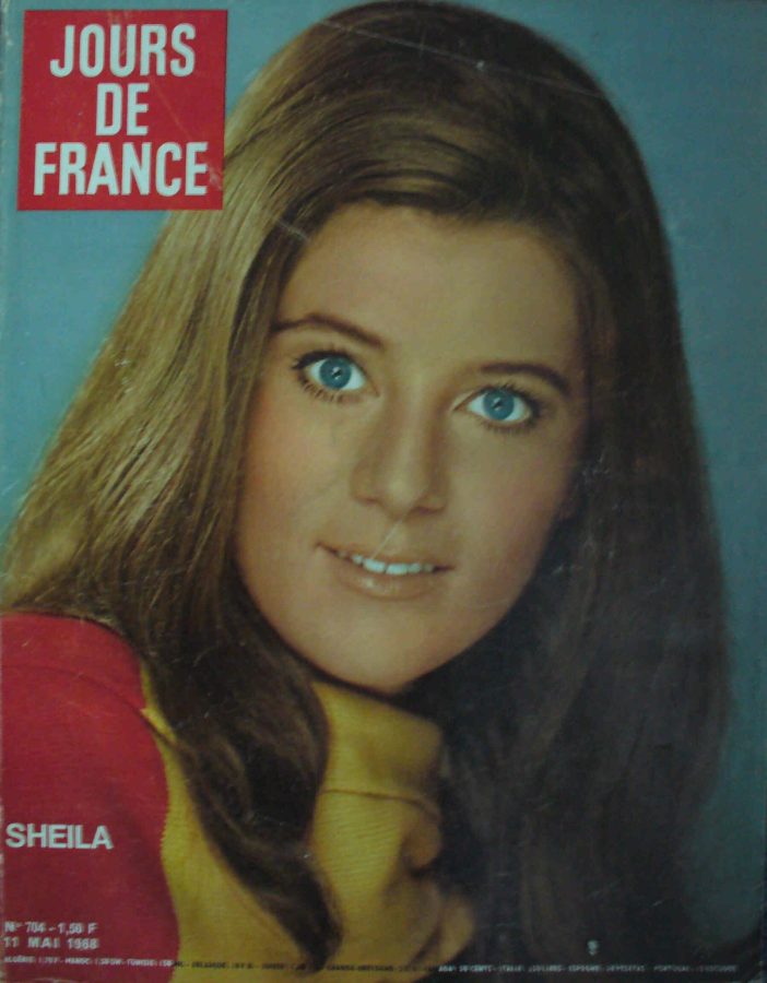 JOURS DE FRANCE magazine side cover Issue 704 11 May 1968