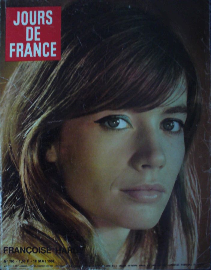 JOURS DE FRANCE magazine side cover Issue 705 18 May 1968