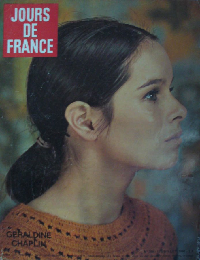 JOURS DE FRANCE magazine side cover Issue 709 13 July 1968