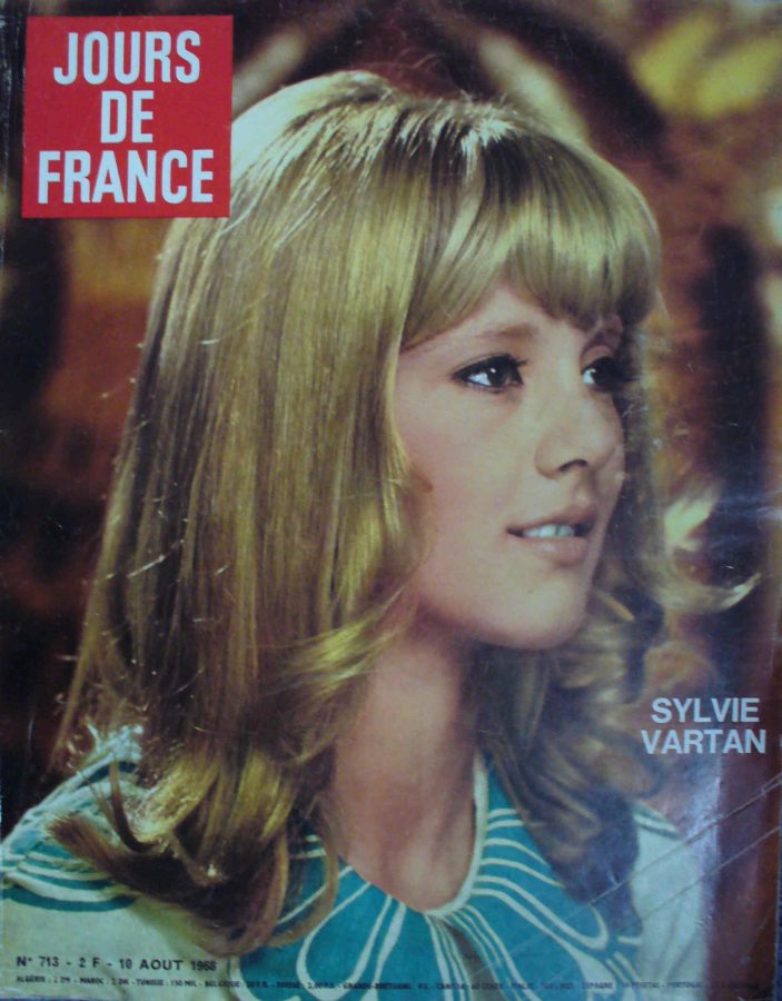 JOURS DE FRANCE magazine side cover Issue 713 10 August 1968