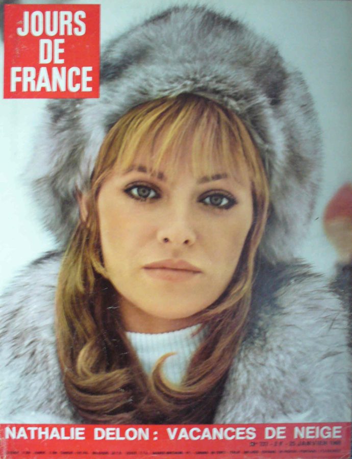 JOURS DE FRANCE magazine side cover Issue 737 25 January 1969