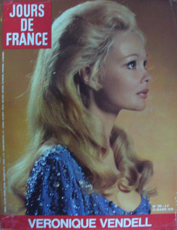JOURS DE FRANCE magazine side cover Issue 796 12 March 1970