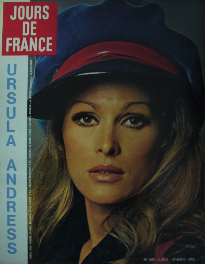JOURS DE FRANCE magazine side cover Issue 829 10 November 1970