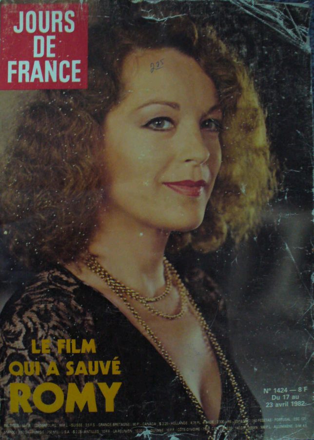 JOURS DE FRANCE magazine side cover Issue 1424 17 April 1982