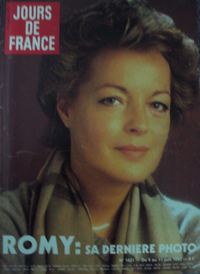 JOURS DE FRANCE magazine side cover Issue 1431 5 June 1982