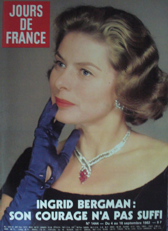 JOURS DE FRANCE magazine side cover Issue 1444 4 September 1982