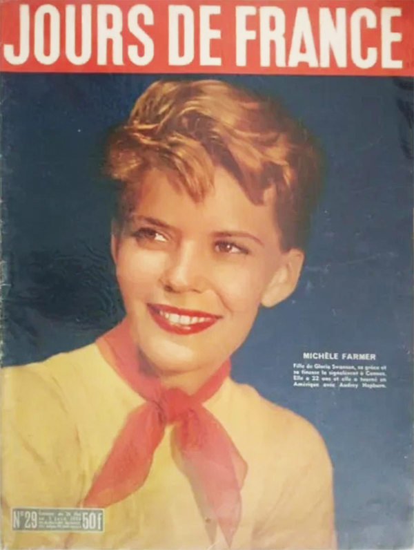 JOURS DE FRANCE magazine side cover Issue 29 26 May 1955