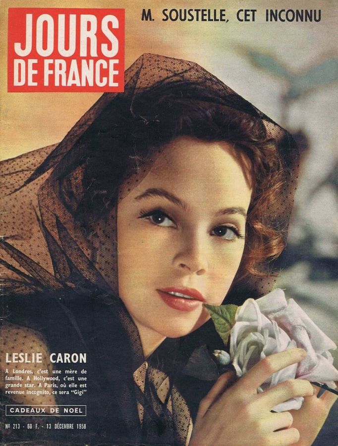 JOURS DE FRANCE magazine side cover Issue 213 13 December 1958