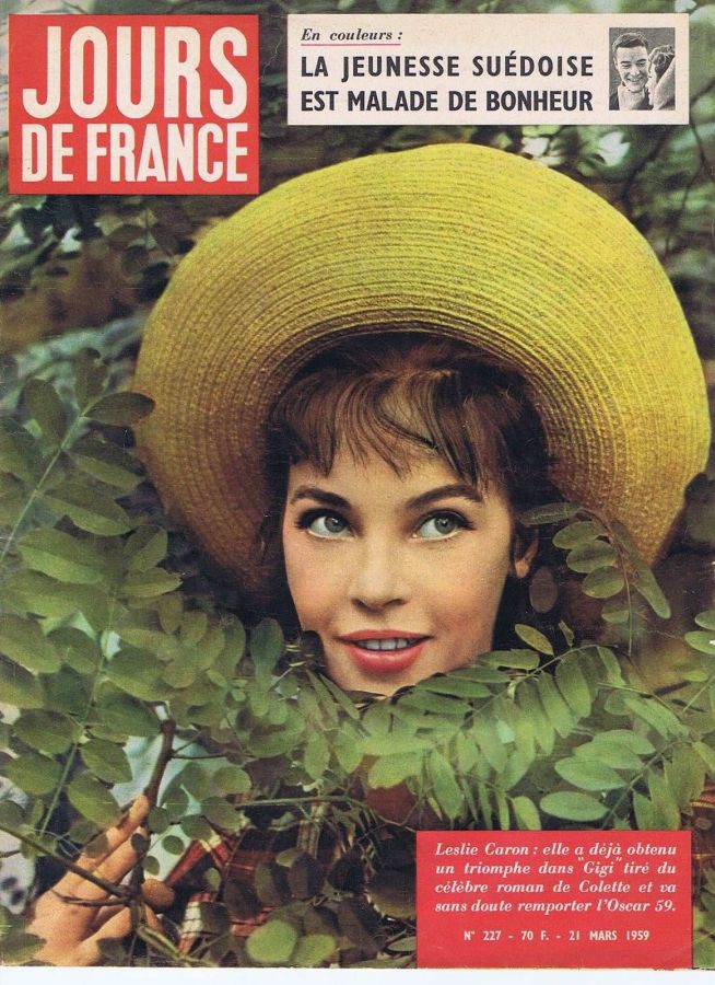 JOURS DE FRANCE magazine side cover Issue 227 21 March 1959