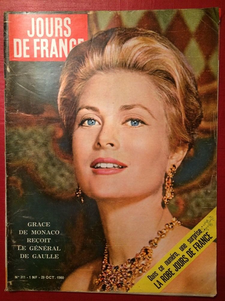 JOURS DE FRANCE magazine side cover Issue 311 29 October 1960