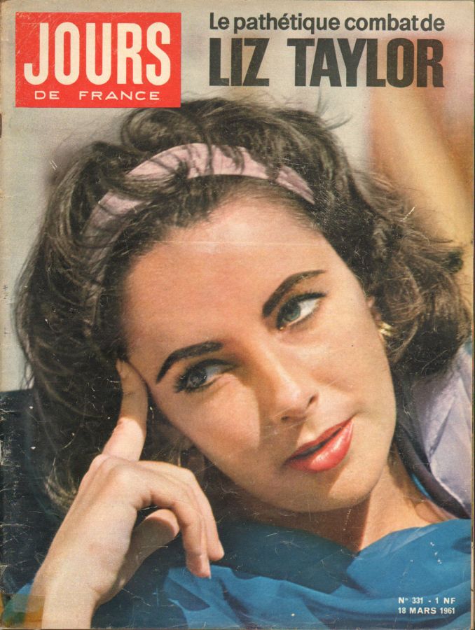 JOURS DE FRANCE magazine side cover Issue 331 18 March 1961
