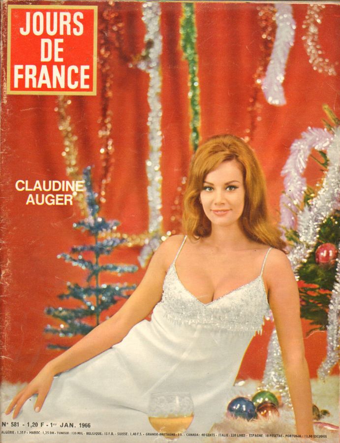 JOURS DE FRANCE magazine side cover Issue 581 1 January 1966