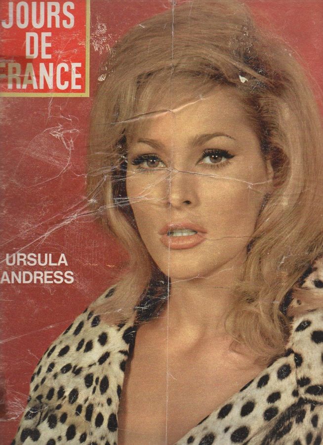 JOURS DE FRANCE magazine side cover Issue 628 26 November 1966