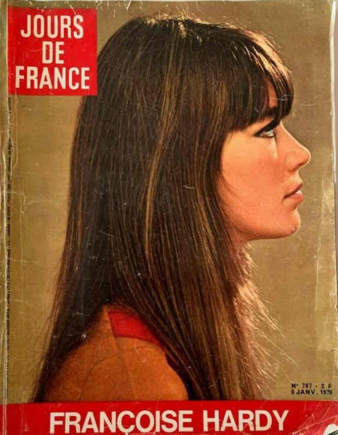 JOURS DE FRANCE magazine side cover Issue 787 8 January 1970