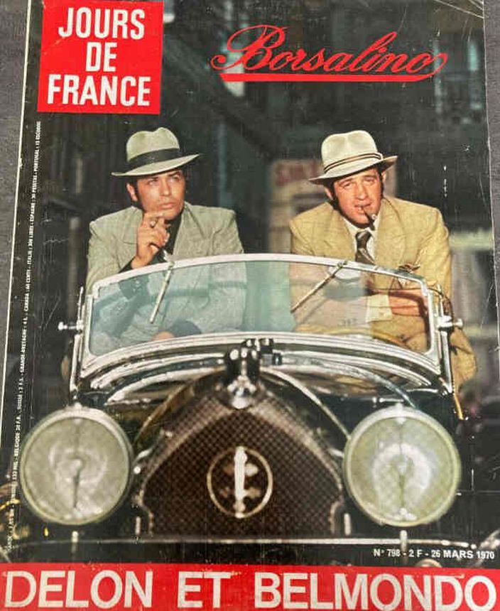 JOURS DE FRANCE magazine side cover Issue 798 26 March 1970