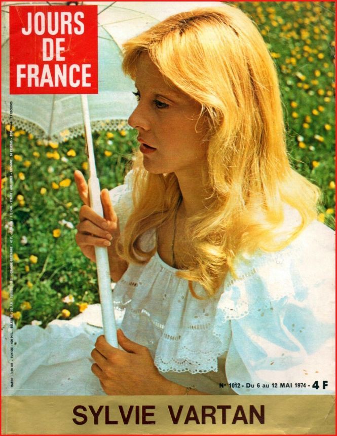 JOURS DE FRANCE magazine side cover Issue 1012 6 May 1974