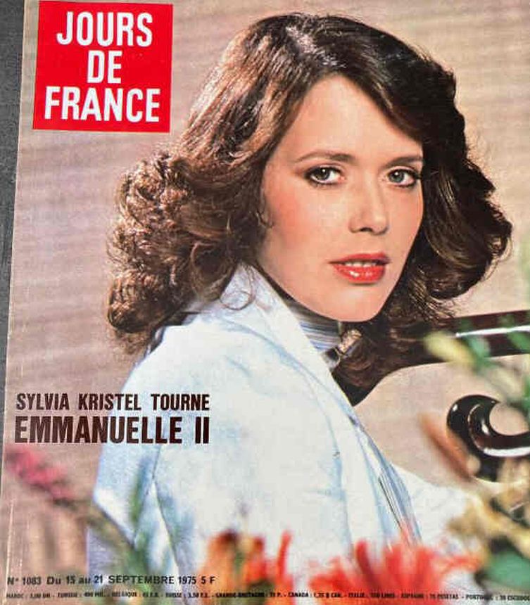 JOURS DE FRANCE magazine side cover Issue 1083 15 September 1975