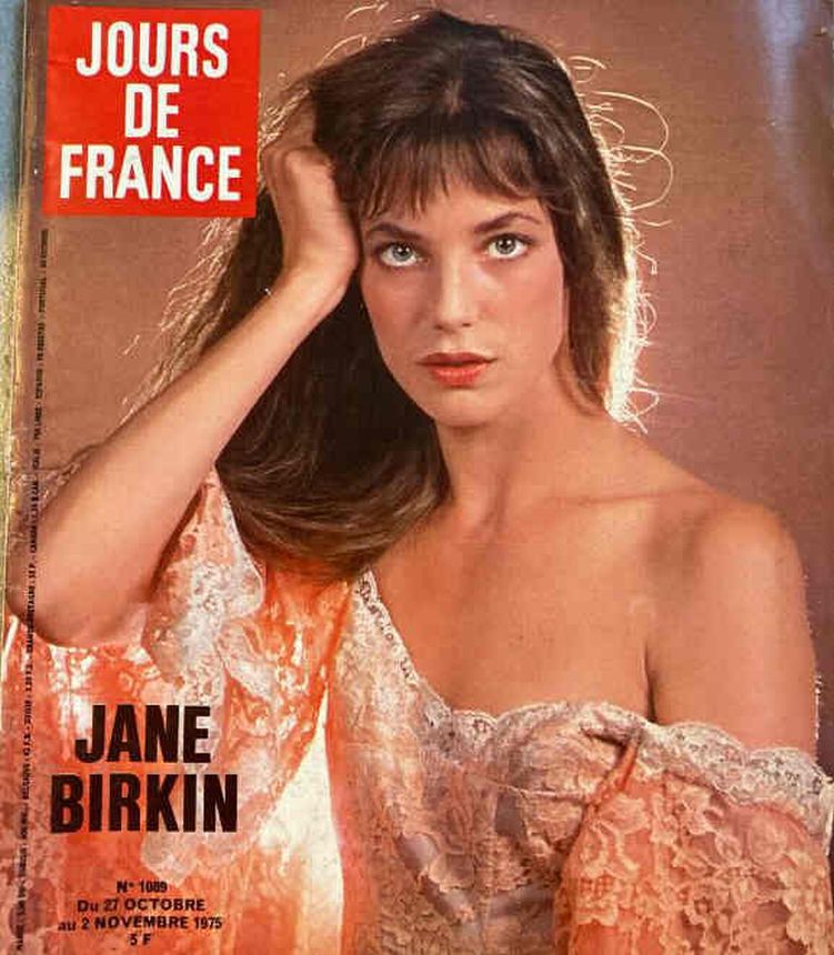 JOURS DE FRANCE magazine side cover Issue 1089 27 October 1975