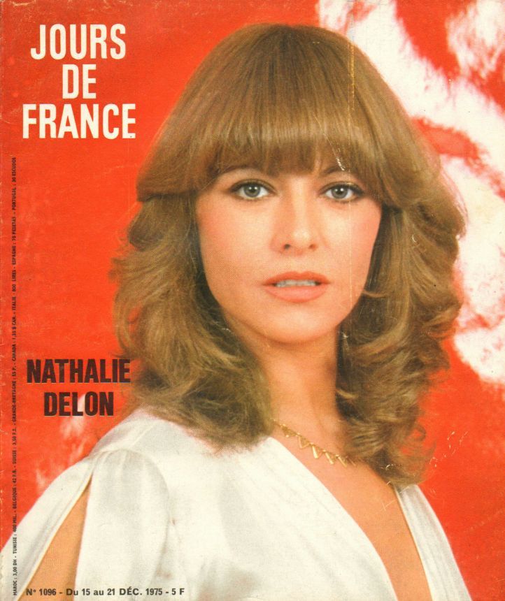 JOURS DE FRANCE magazine side cover Issue 1096 15 December 1975