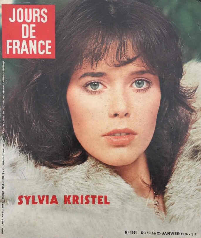 JOURS DE FRANCE magazine side cover Issue 1101 19 January 1976
