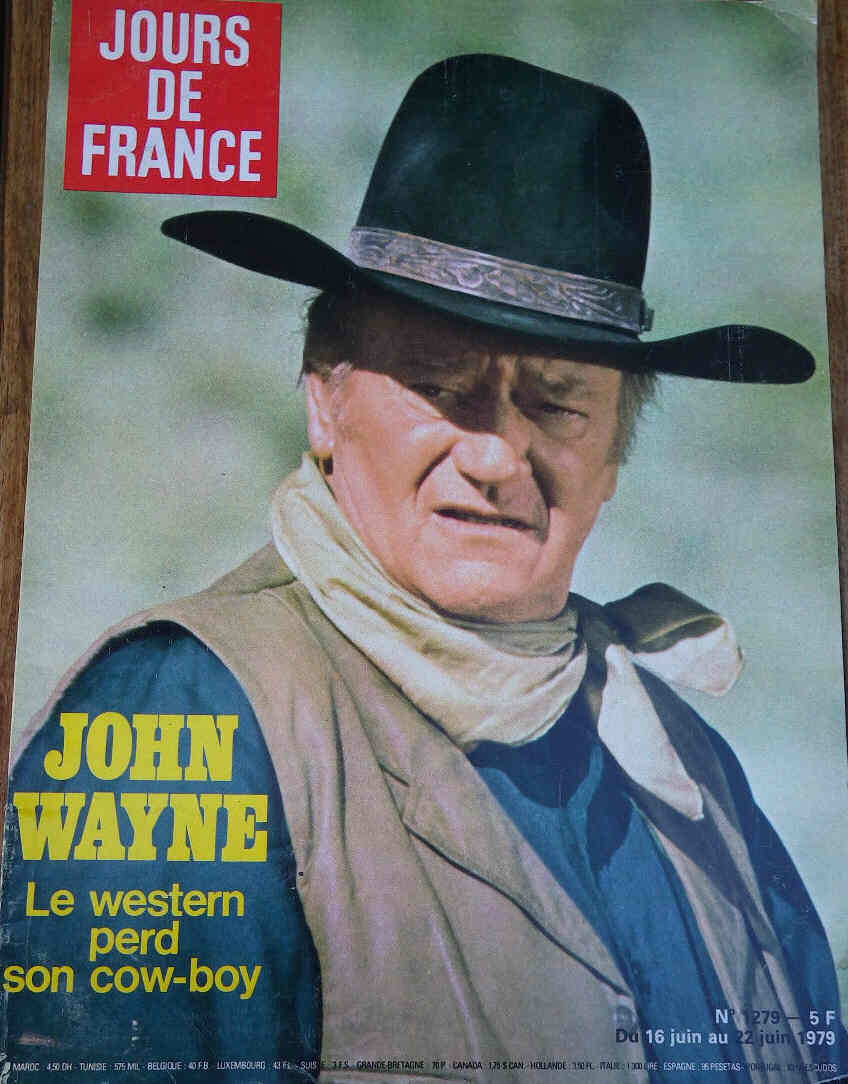 JOURS DE FRANCE magazine side cover Issue 1279 16 June 1979