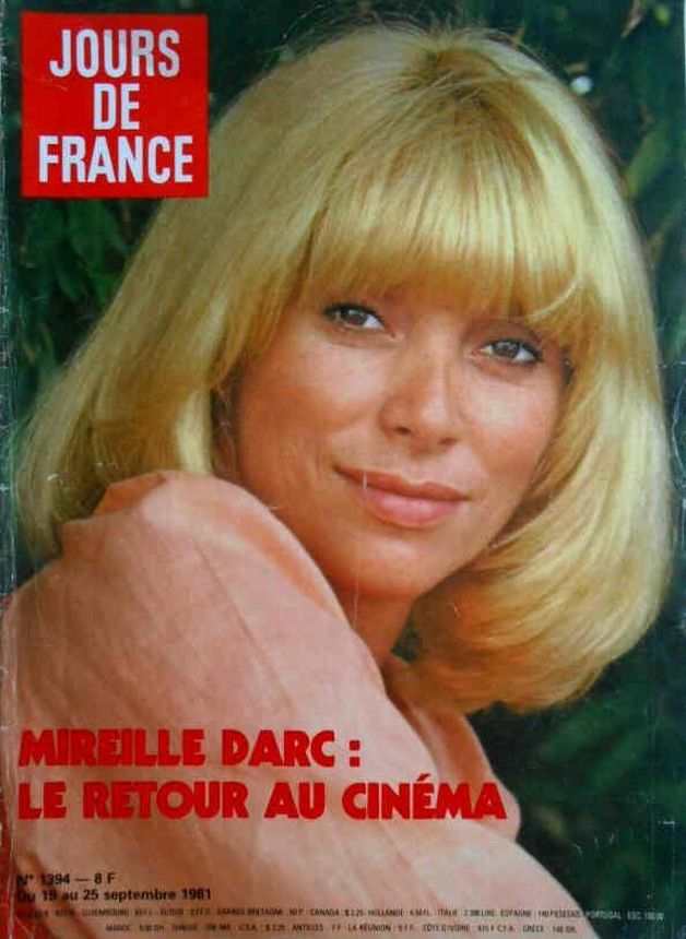 JOURS DE FRANCE magazine side cover Issue 1394 19 September 1981